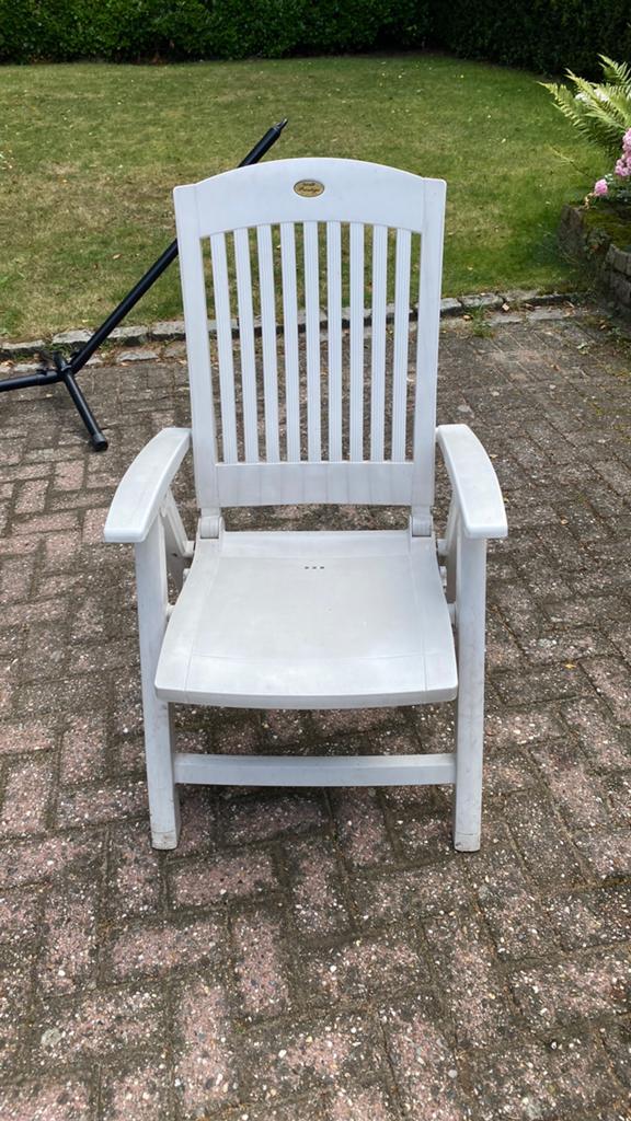 4x Hartman tuinstoel / klapstoel, Tuin en Terras, Tuinstoelen, Ophalen, Gebruikt, Kunststof