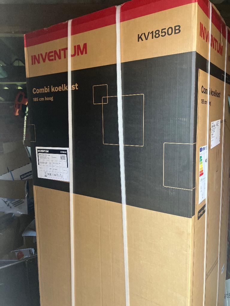 Koelkast Nieuw Inventum nog in doos, Ophalen, 200 liter of meer, Nieuw, 160 cm of meer