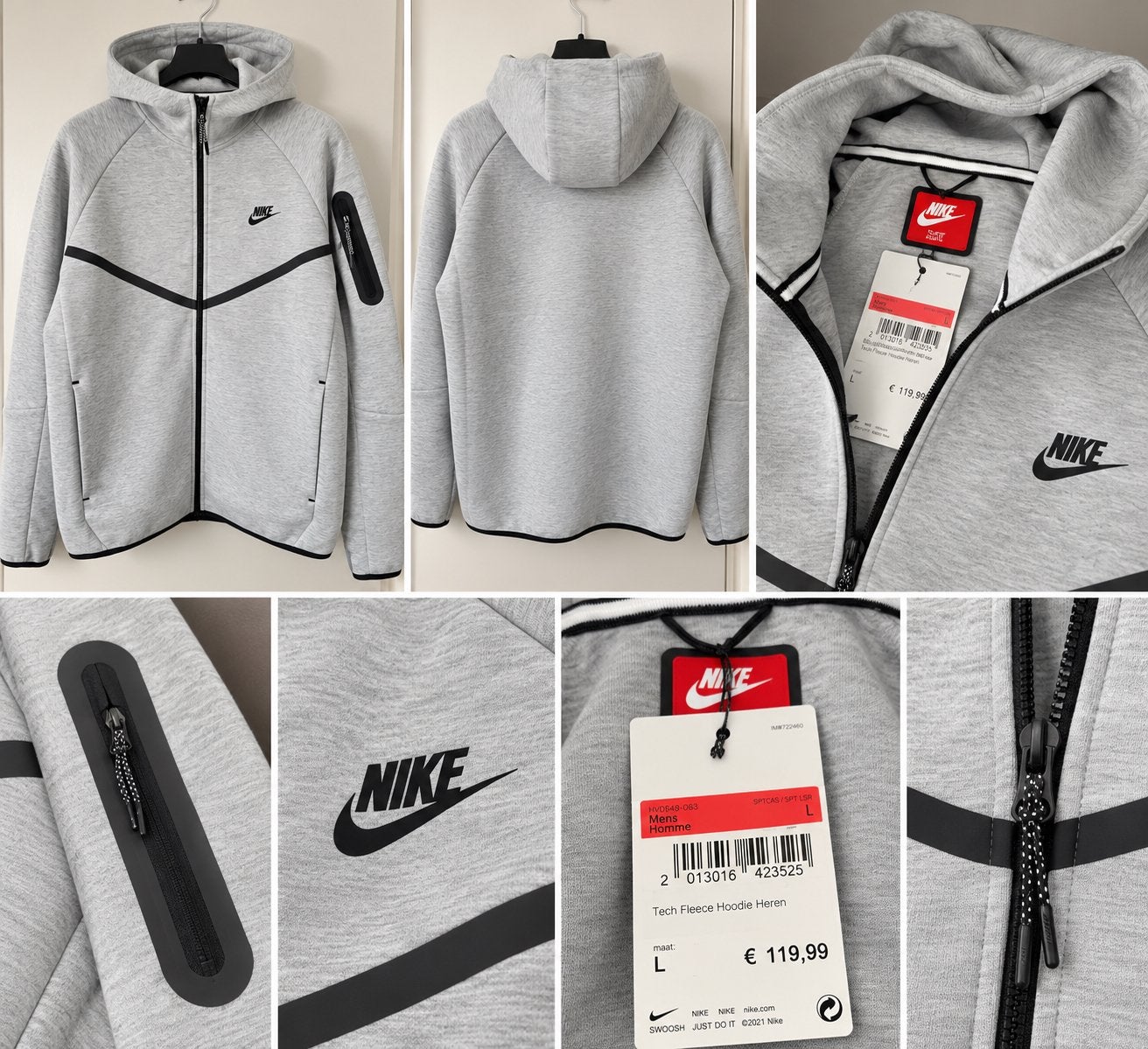 Nike Tech Fleece Hoodie Heren - Nieuw met kaartjes, Ophalen of Verzenden, Nieuw