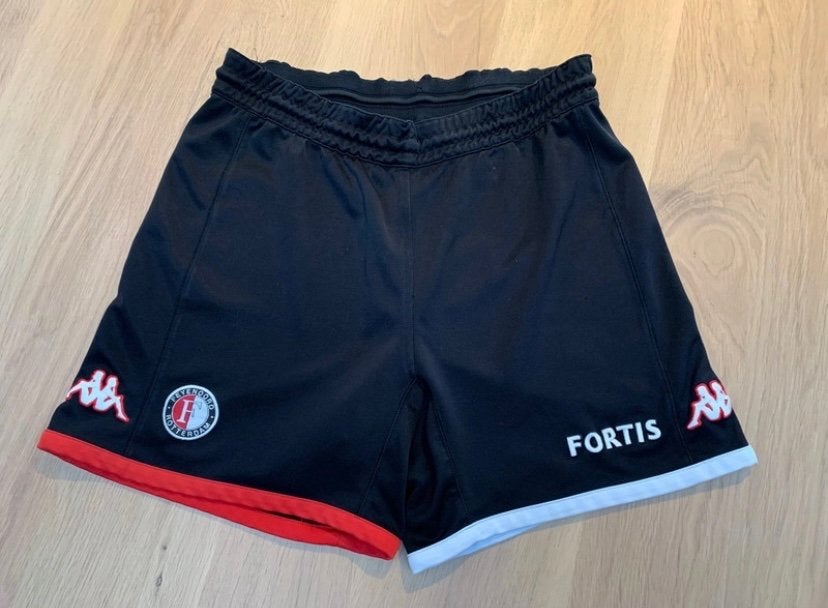 Feyenoord short retro, Maat L, Ophalen of Verzenden, Gebruikt, Broek