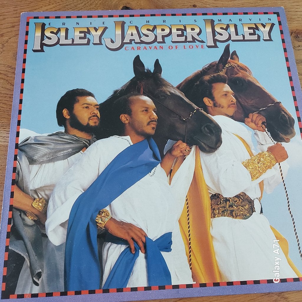 LP Isley Jasper Isley - Caravan Of Love  (1985), Gebruikt, 1980 - 1989, Ophalen of Verzenden, Fotohoes