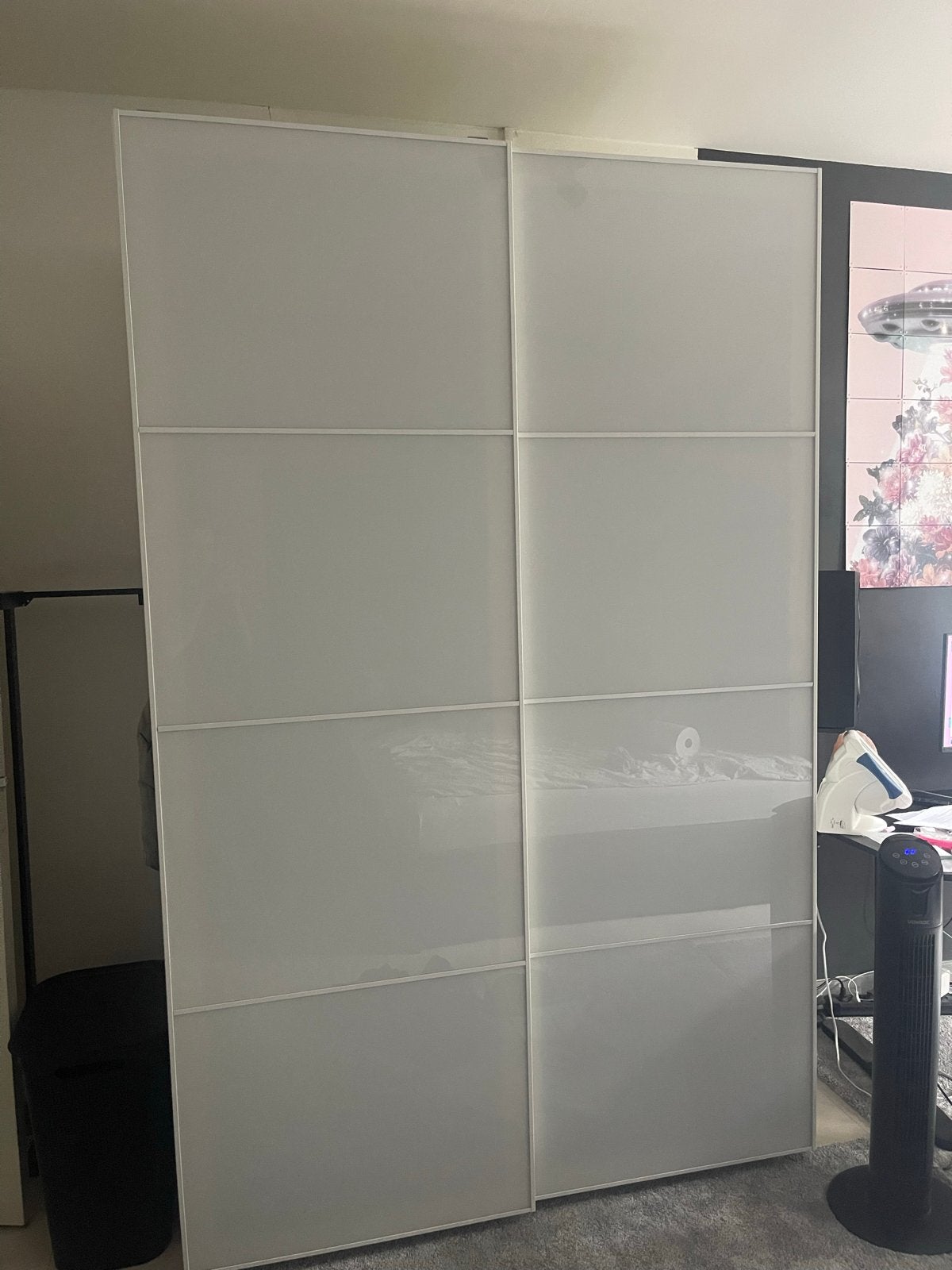 IKEA PAX Kledingkast met Schuifdeuren, Huis en Inrichting, Kasten | Kledingkasten, Ophalen, Gebruikt, 100 tot 150 cm, 200 cm of meer