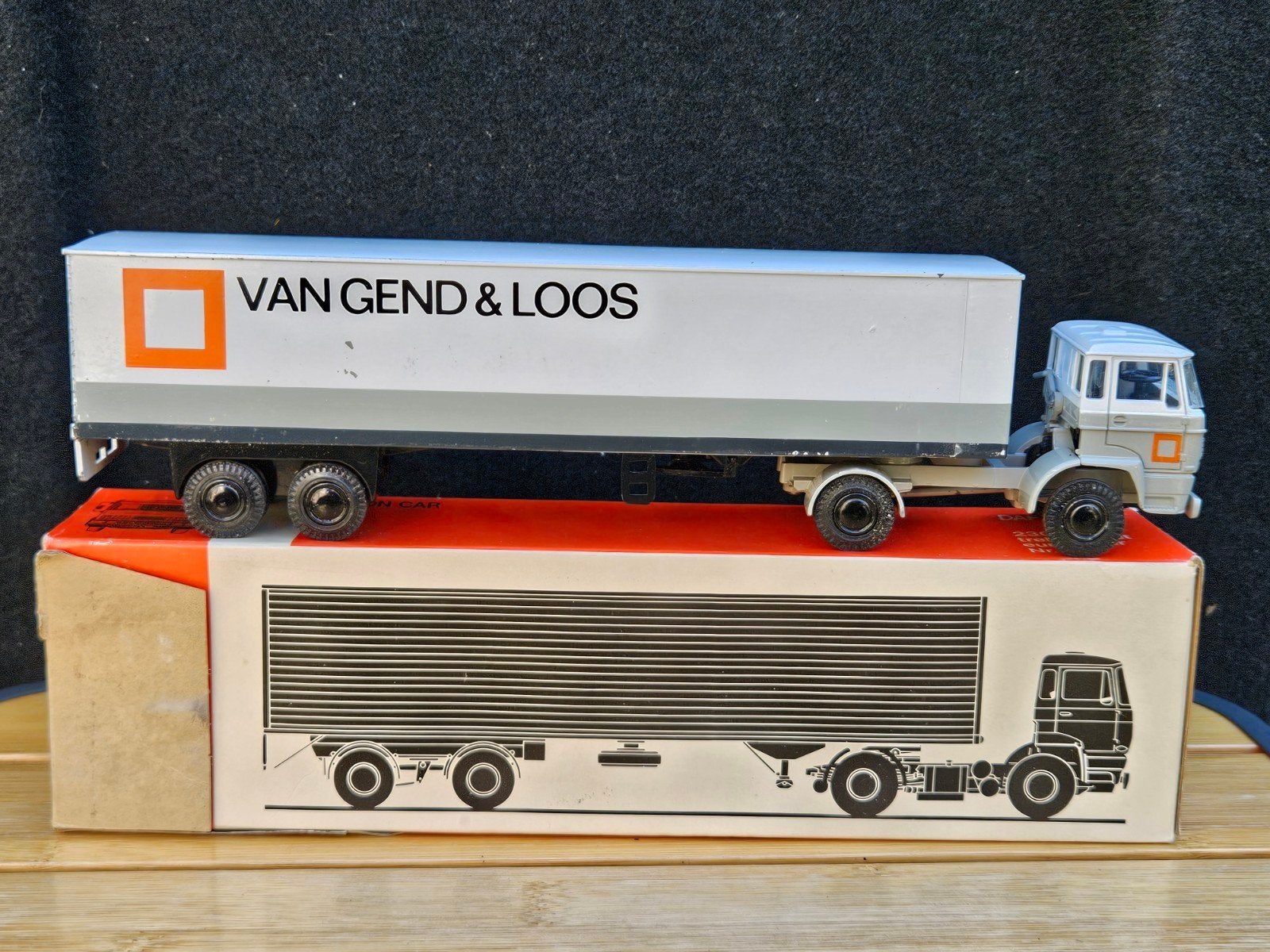 Lioncar Daf 2100 VGL Van Gend & Loos ovp, Ophalen of Verzenden, Zo goed als nieuw, Bus of Vrachtwagen, Lion Toys