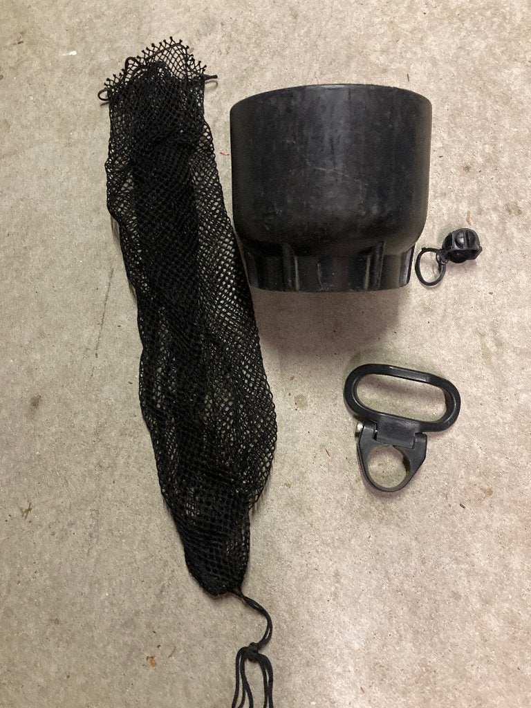 Duikfles voet,  tank net, handvat, Ophalen of Verzenden, Gebruikt, Duikfles