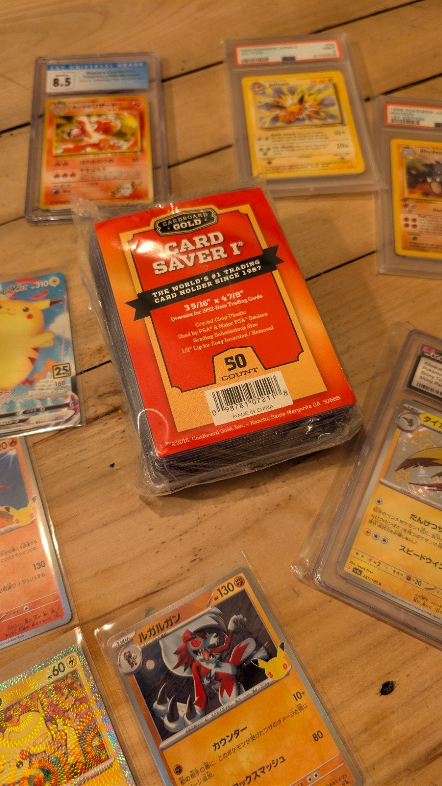 losse card Saver I PSA grading, Ophalen of Verzenden, Nieuw, Sleeves of Kaarthoesjes
