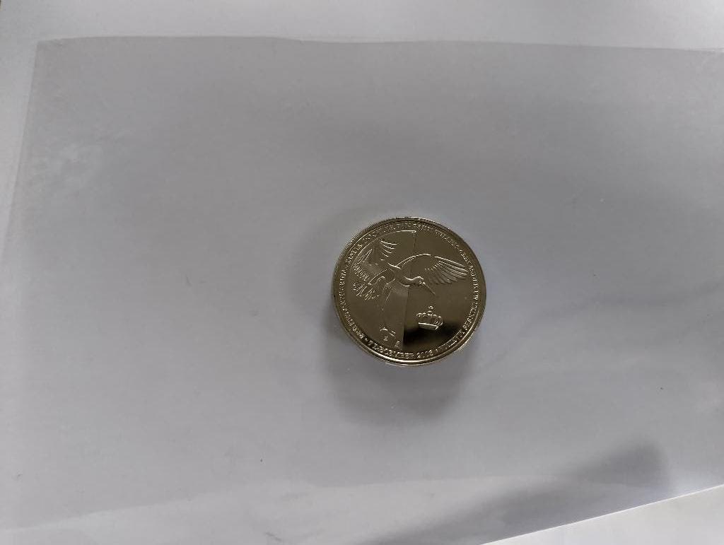 Herdenkingsmunt en postzegel geboorte Prinses Amalia, Koningin Beatrix, Euro's, Ophalen of Verzenden, Geboorte of Huwelijk