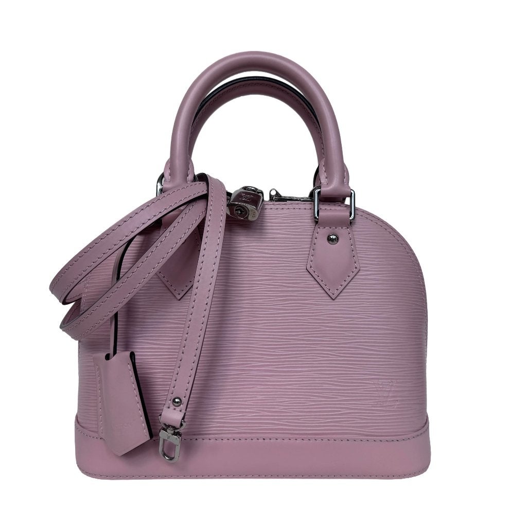 Louis Vuitton Alma BB rose ballerine roze tas crossbody, Verzenden, Zo goed als nieuw, Roze, Handtas
