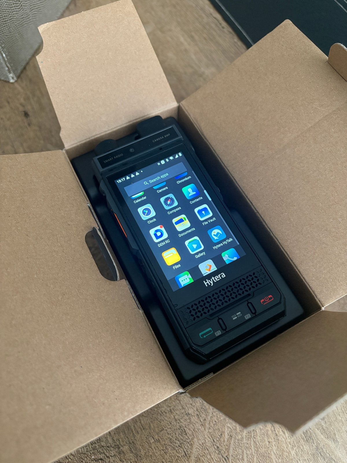 Hytera P60 poc portofoon (zello en dmr), Telecommunicatie, Portofoons en Walkie-talkies, Ophalen of Verzenden, Zo goed als nieuw