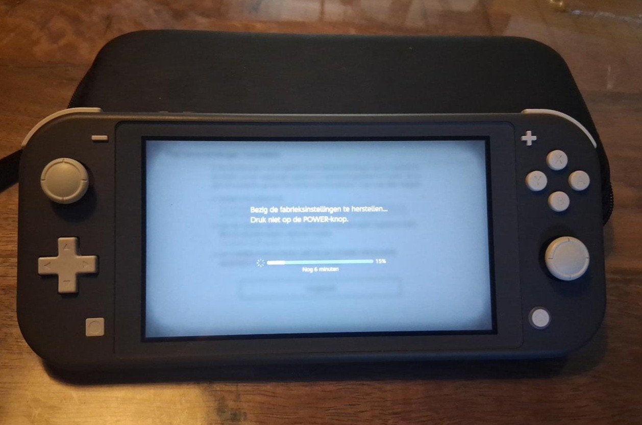 Nintendo Switch Lite Donkergrijs - Gebruikt, incl. hoes, Ophalen, Grijs, Gebruikt, Met beschermhoes of tas