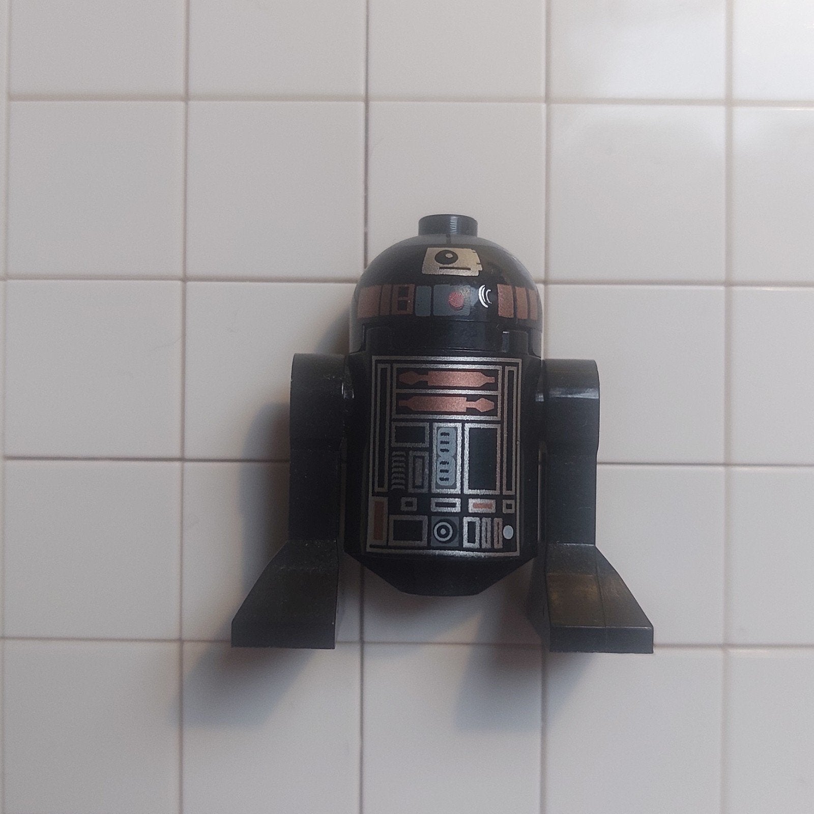 LEGO Star Wars Minifig - R2-Q5 - sw0213, Ophalen of Verzenden, Zo goed als nieuw