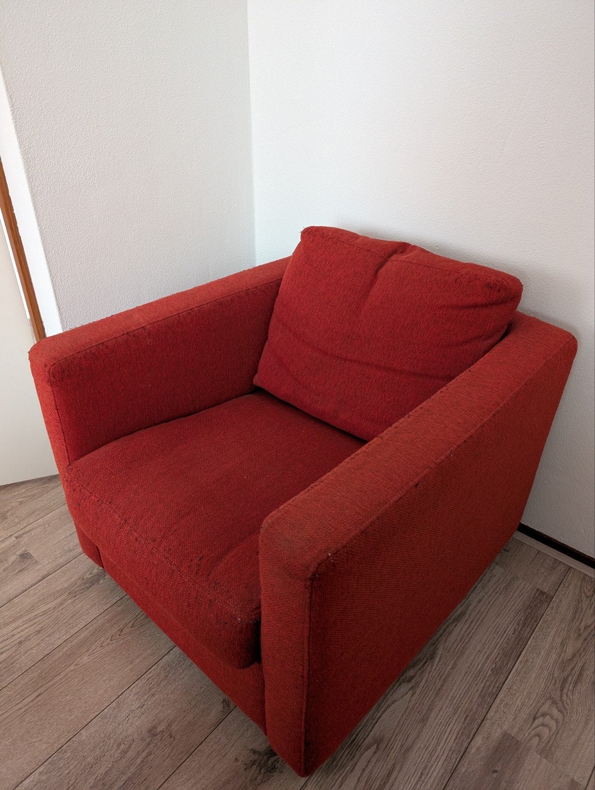 rode fauteuil, Ophalen, Gebruikt, Eenpersoons, 75 tot 100 cm