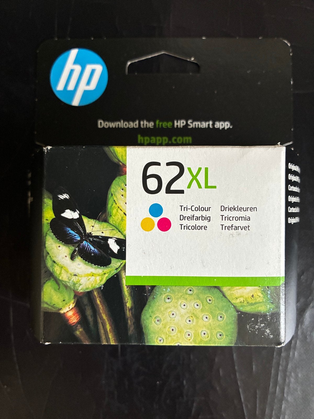 HP 62XL Driekleuren Inktcartridge - Nieuw in verpakking, Ophalen of Verzenden, Nieuw, Cartridge