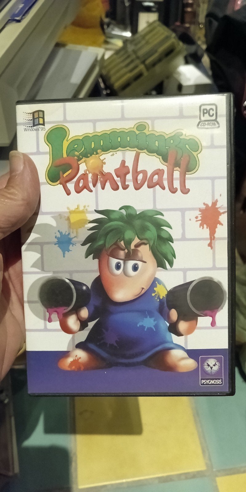 Lemmings Paintball PC CD-ROM Windows 95, Puzzel en Educatief, 1 speler, Ophalen of Verzenden, Zo goed als nieuw