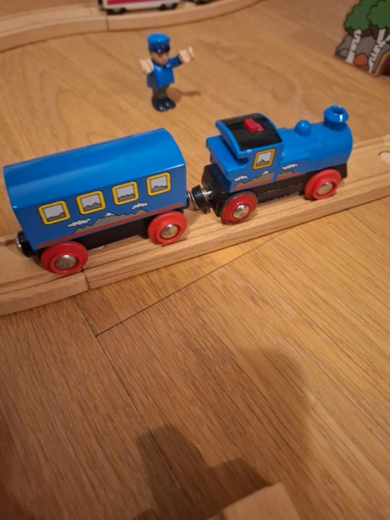 Brio trein op batterijen., Ophalen of Verzenden, Zo goed als nieuw