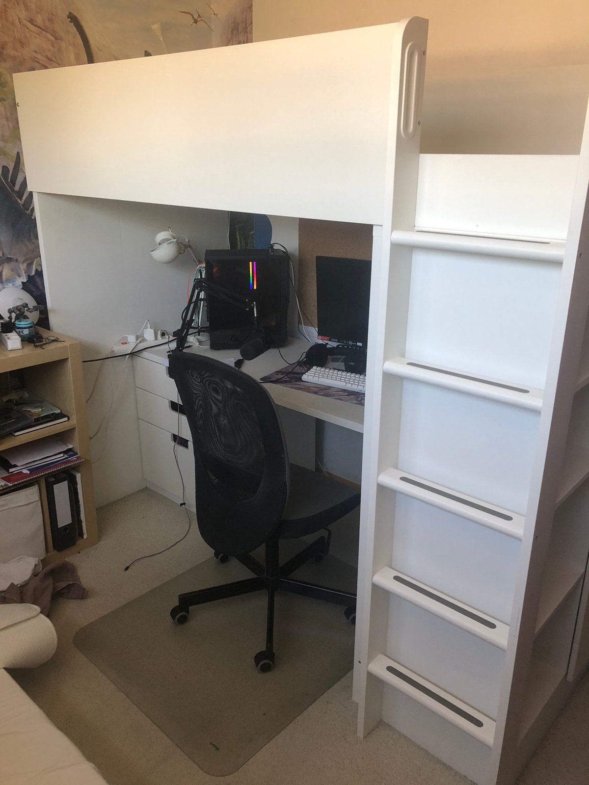 Ikea SMÅSTAD hoogslaper, Ophalen, Gebruikt, Hoogslaper, Eenpersoons