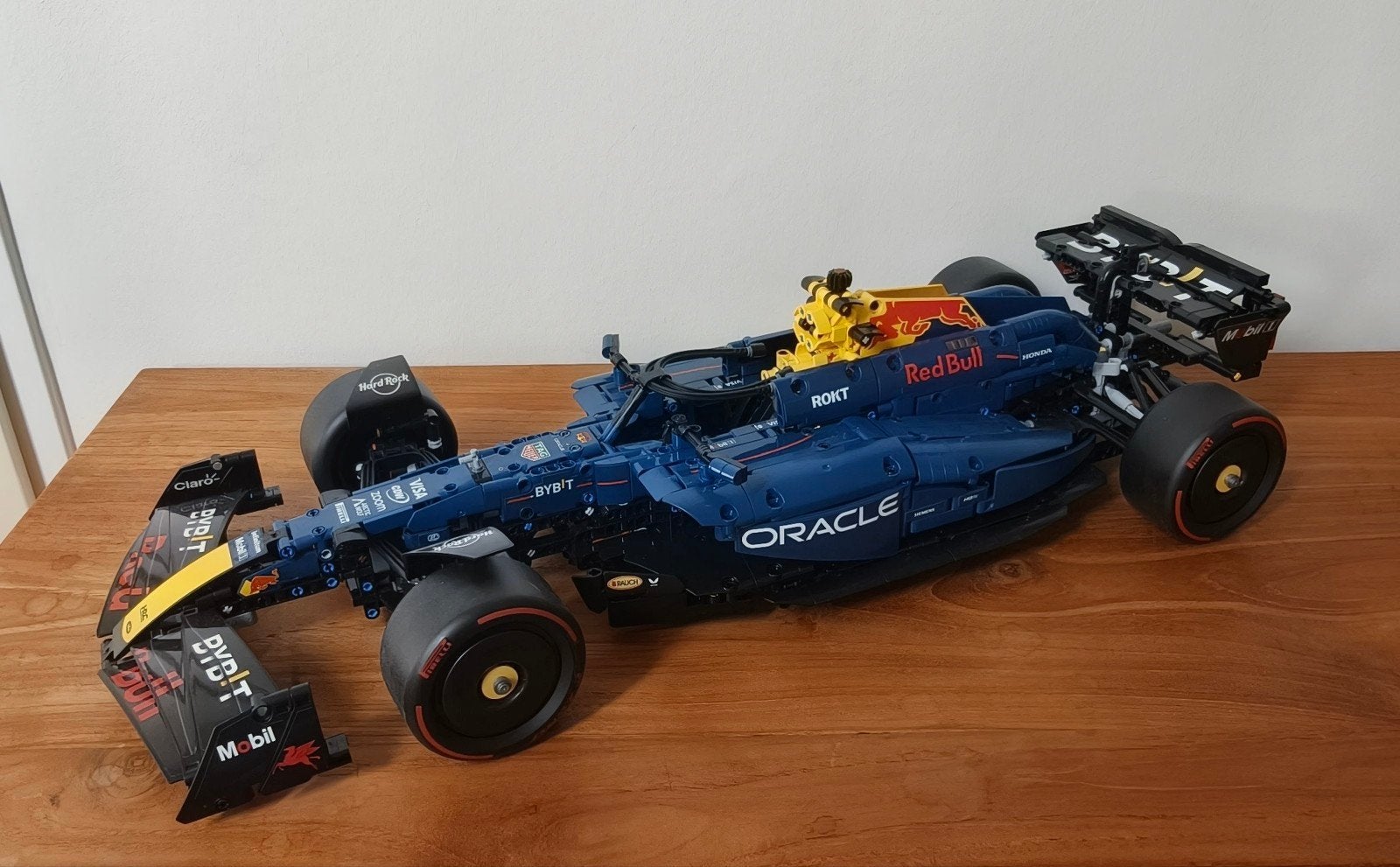 LEGO Technic Red Bull Formule 1 Raceauto 42206, Ophalen, Zo goed als nieuw, Technic, Complete set