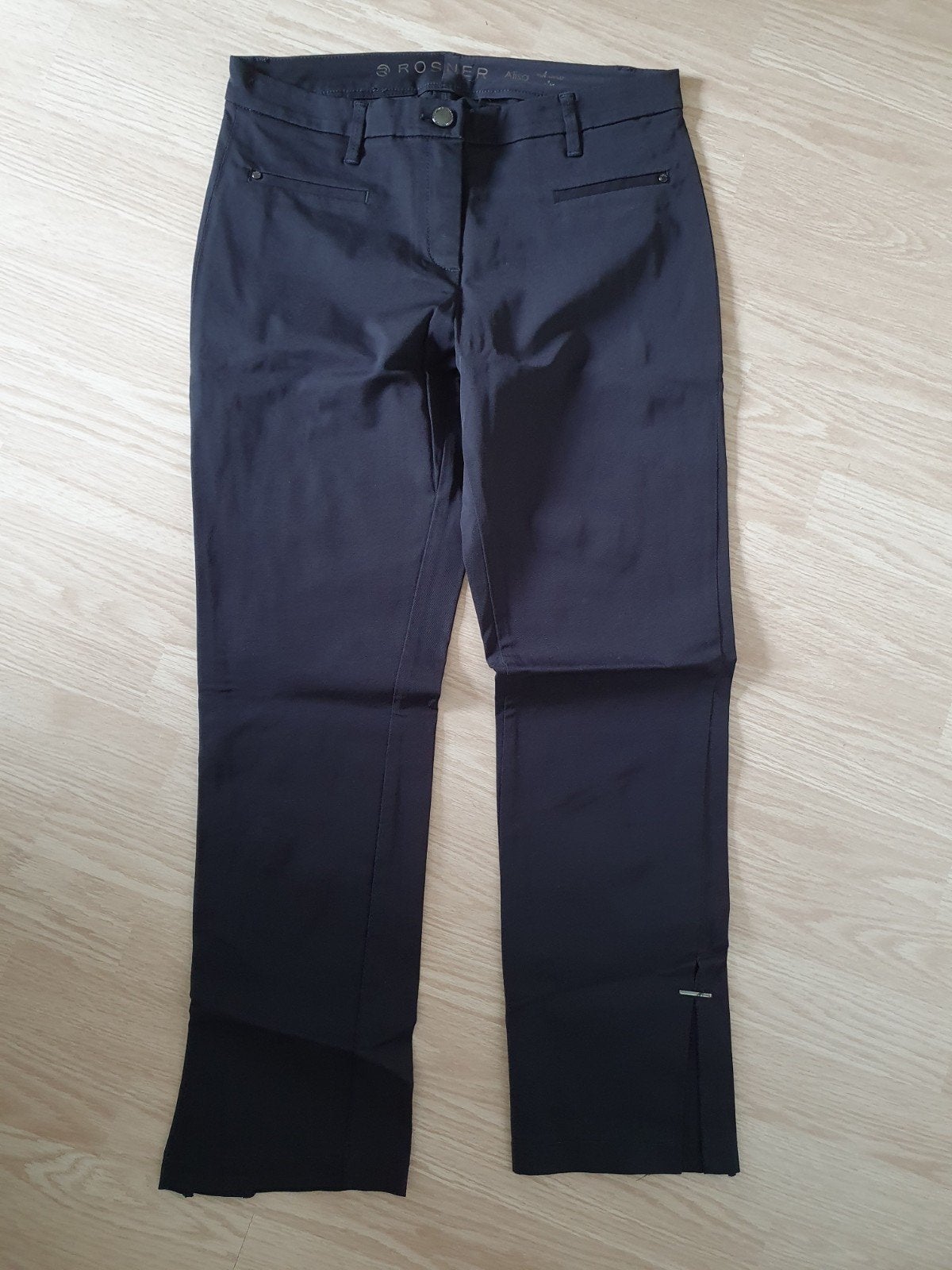 Pantalon van Rosner mt 38, Kleding | Dames, Maat 38/40 (M), Verzenden, Zwart, Zo goed als nieuw