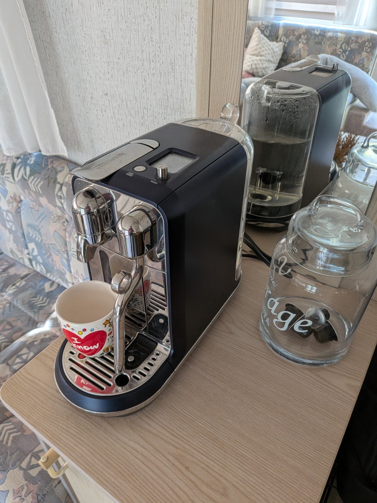 Nespresso Creatista plus - Koffiecupmachine, Ophalen, Koffiemachine, Zo goed als nieuw, 1 kopje