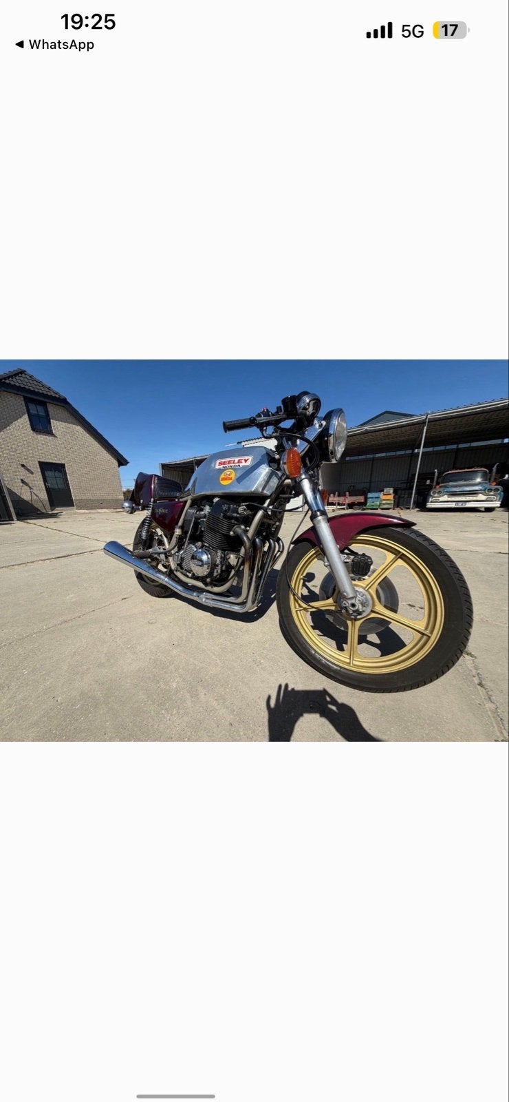 Unieke Seeley Honda 750 Four - Klassieke Cafe Racer, Motoren, Motoren | Honda, 4 cilinders, Motorrijbewijs A, Gebruikt, Particulier