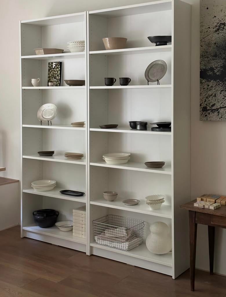 2-IKEA Billy kast / ikea kast/ kast/lockerkast/ Bokenkast, Ophalen, 200 cm of meer, Nieuw, 50 tot 100 cm