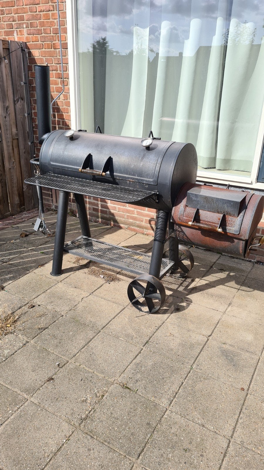 bbq/smoker, Tuin en Terras, Ophalen, Gebruikt