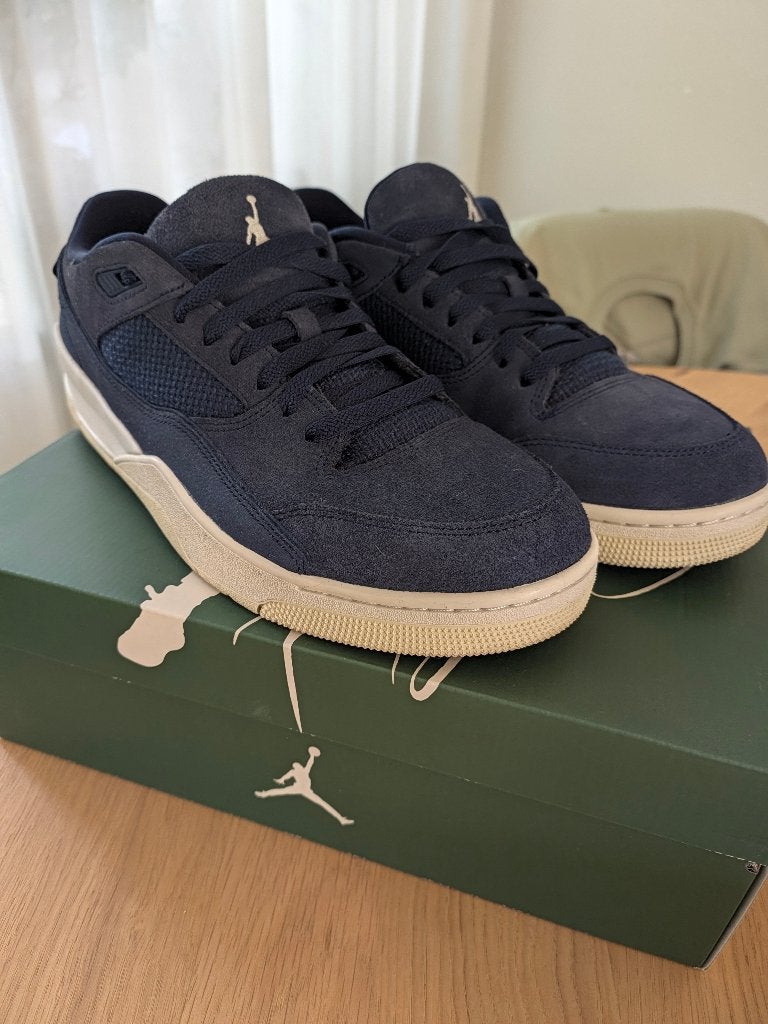 Nike Air Jordan Flight Court, Ophalen of Verzenden, Nike Jordan, Blauw, Sneakers of Gympen