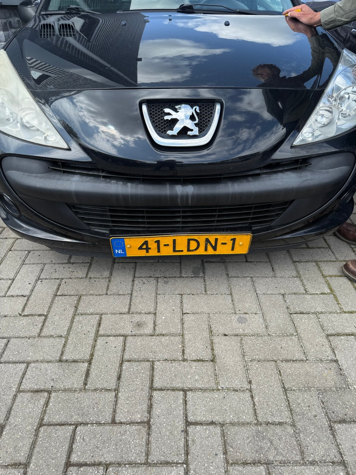 Peugeot 206+ 1.4 3D 2010 Zwart, Auto's, Peugeot, Voorwielaandrijving, 206+, 4 cilinders, Zwart