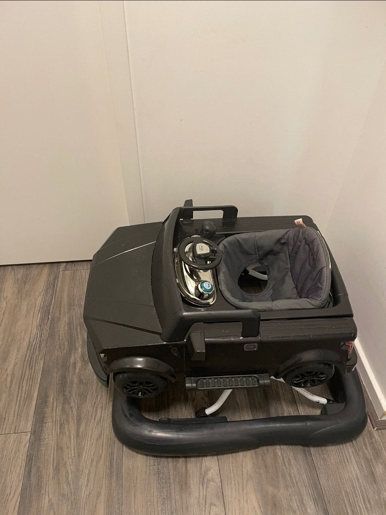 Loopstoel en loopwagen 2 in 1, Ophalen, Gebruikt, Auto, Met licht