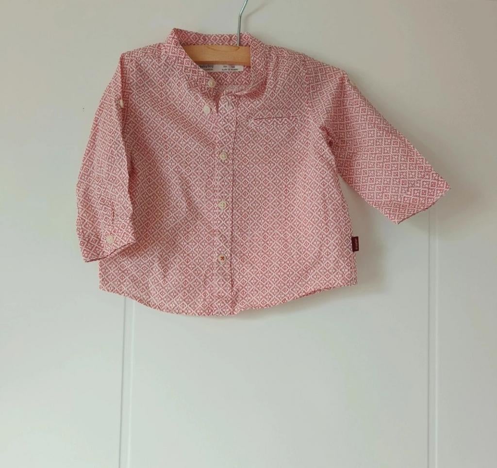 Blouse maat 68 zara boy, Ophalen of Verzenden, Zo goed als nieuw, Jongetje, Overhemdje of Bloesje