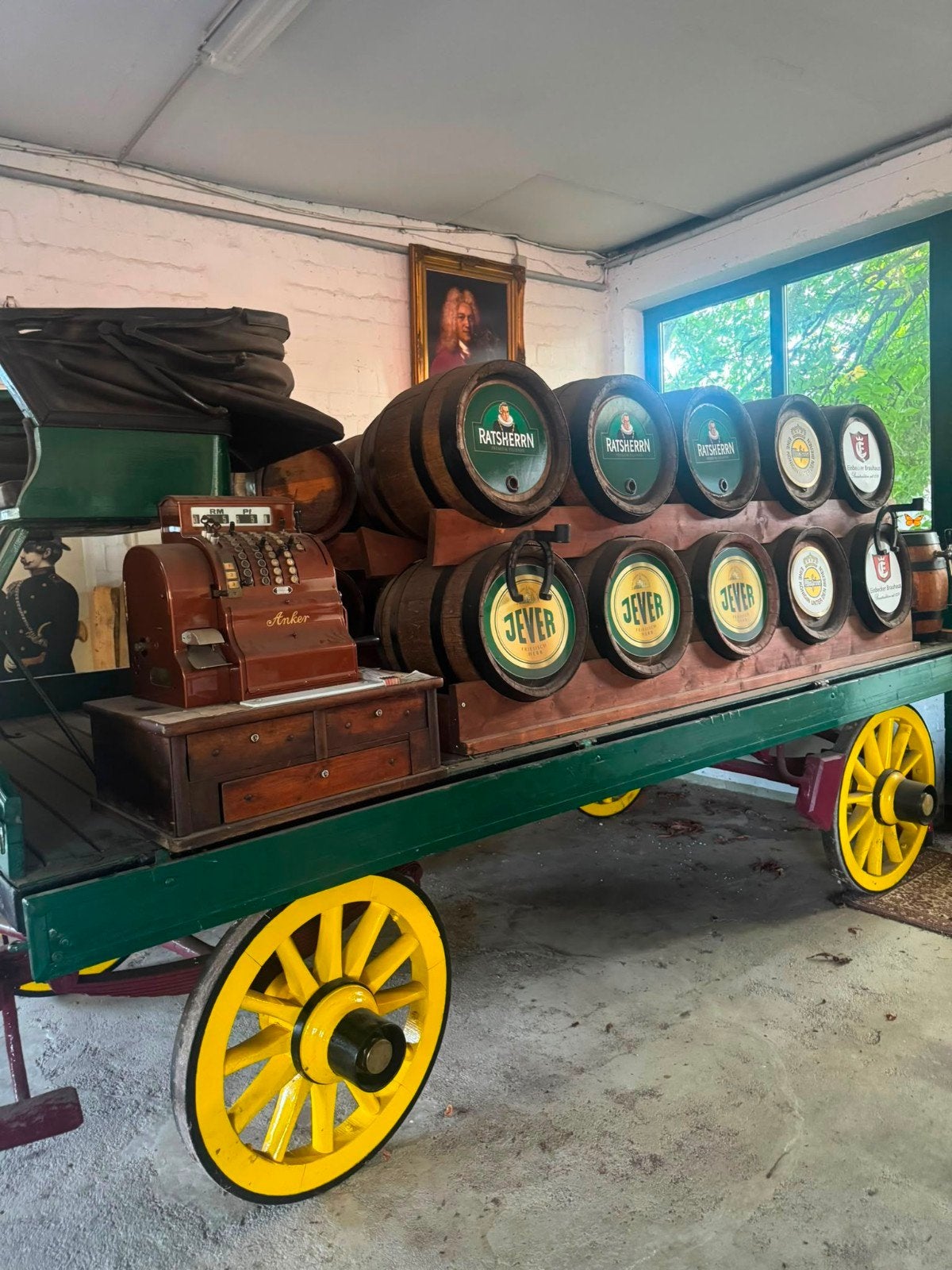 Prachtige Duitse bierwagen en een engelse butcherscart, Overige typen, Paard