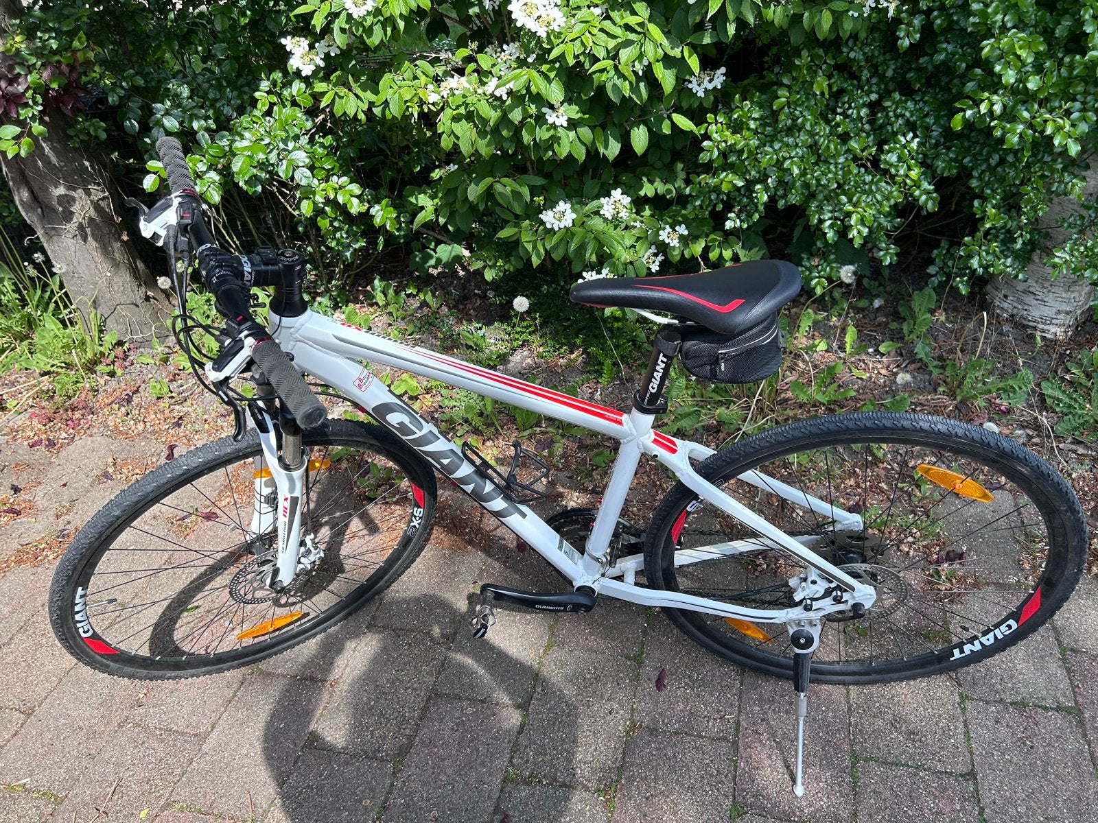 Giant Roam XR 2 Hybride Fiets - Maat S, Ophalen, 28 inch, Gebruikt, Vering