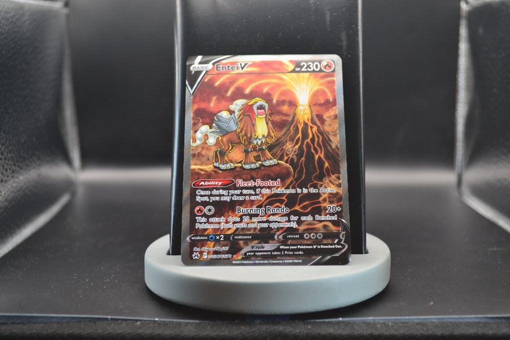 Entei GG36/GG70 Crown Zenith - Pokemon Kaart, Ophalen of Verzenden, Zo goed als nieuw, Losse kaart, Foil