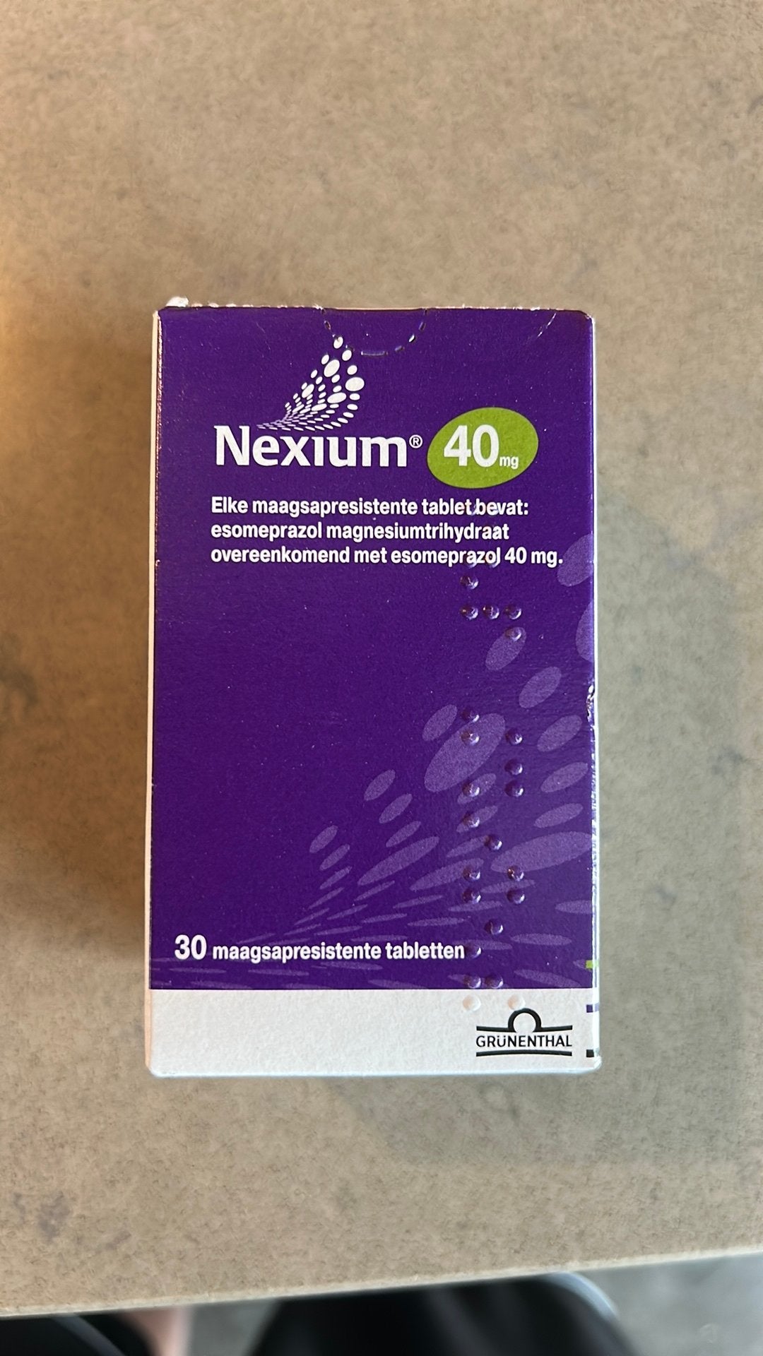 Nexium maagbeschermers 40 mg, Ophalen, Nieuw