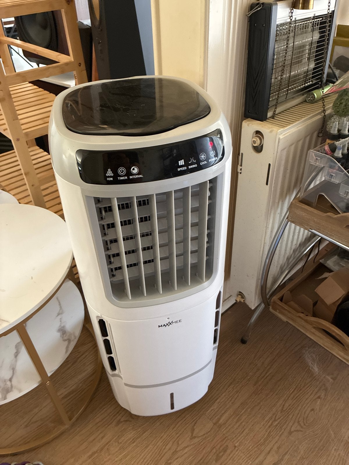 Maxxmee Mobiele Airco met Ionisator en Timer, Minder dan 60 m³, Timer, 3 snelheden of meer, Ophalen of Verzenden