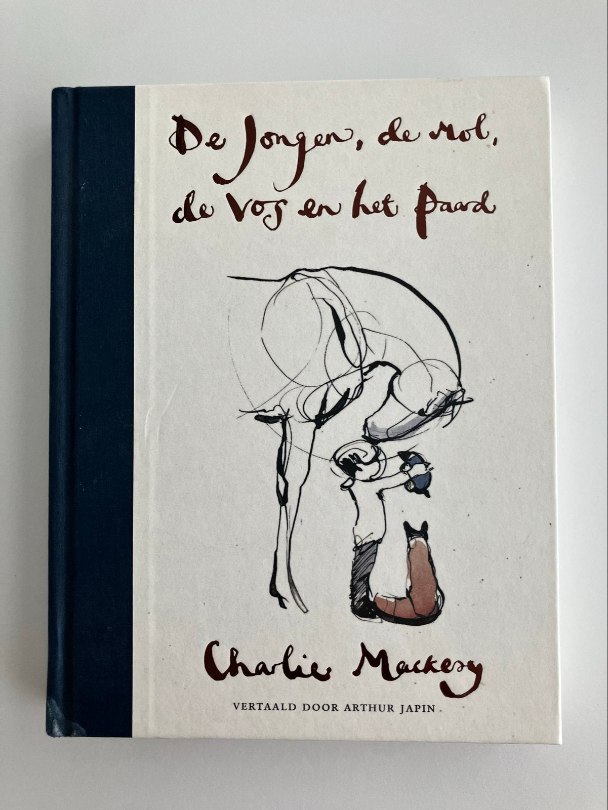 De Jongen, de Mol, de Vos en het Paard - Charlie Mackesy, Ophalen of Verzenden, Zo goed als nieuw