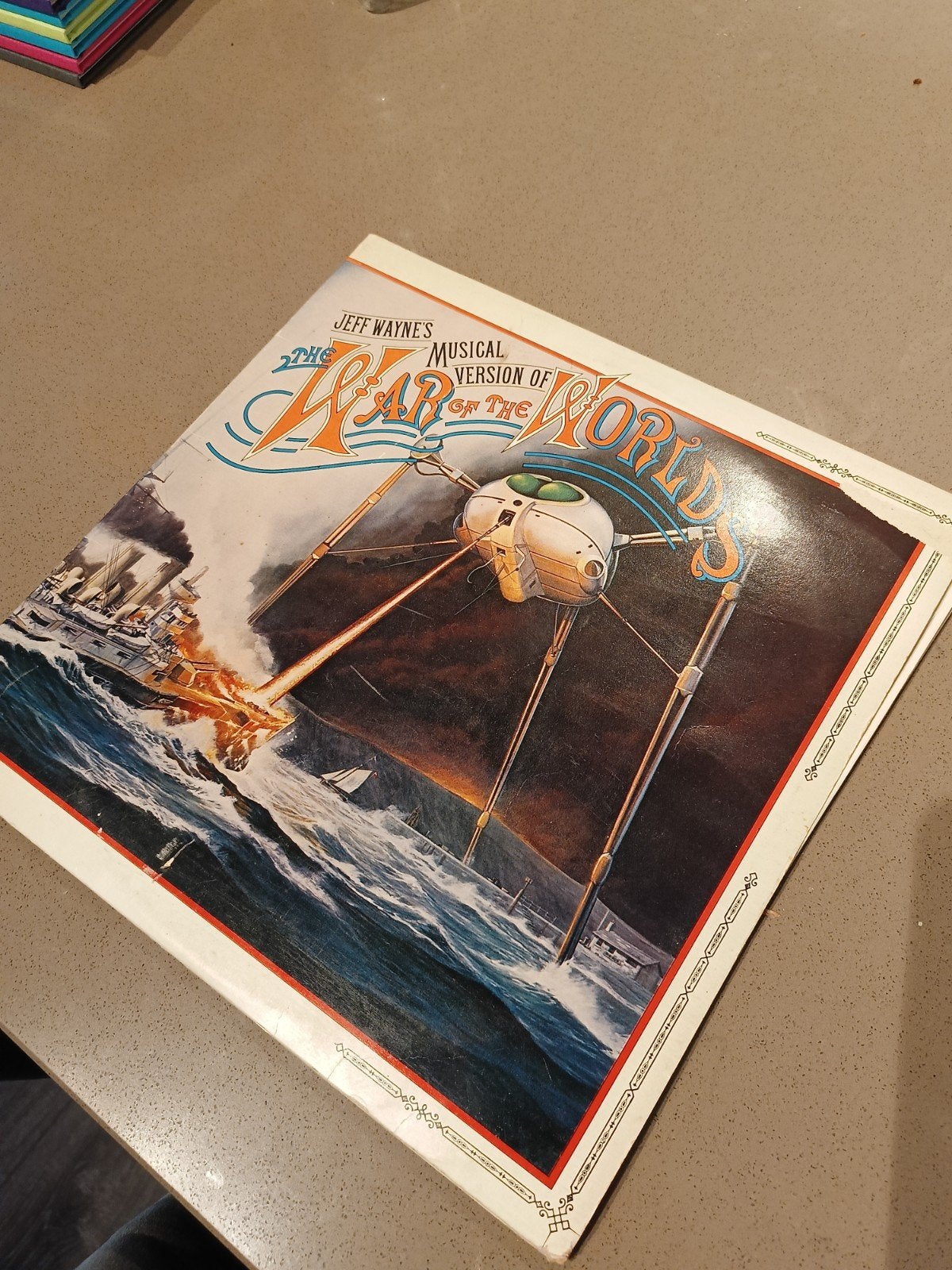 Jeff Wayne's Musical Version of The War of the Worlds LP, Gebruikt, Dubbel-LP, Ophalen of Verzenden, 12 inch