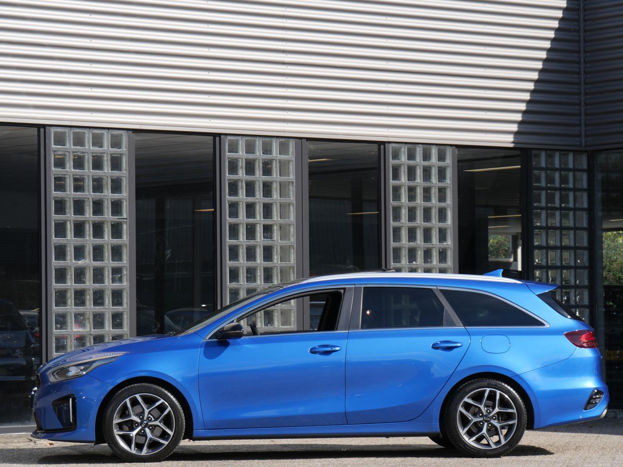 Kia Ceed Sportswagon 1.4T-GDi GT-LINE/ PANORAMADAK/ AFN. TRE, Auto's, Kia, Euro 6, 4 cilinders, Blauw, Origineel Nederlands