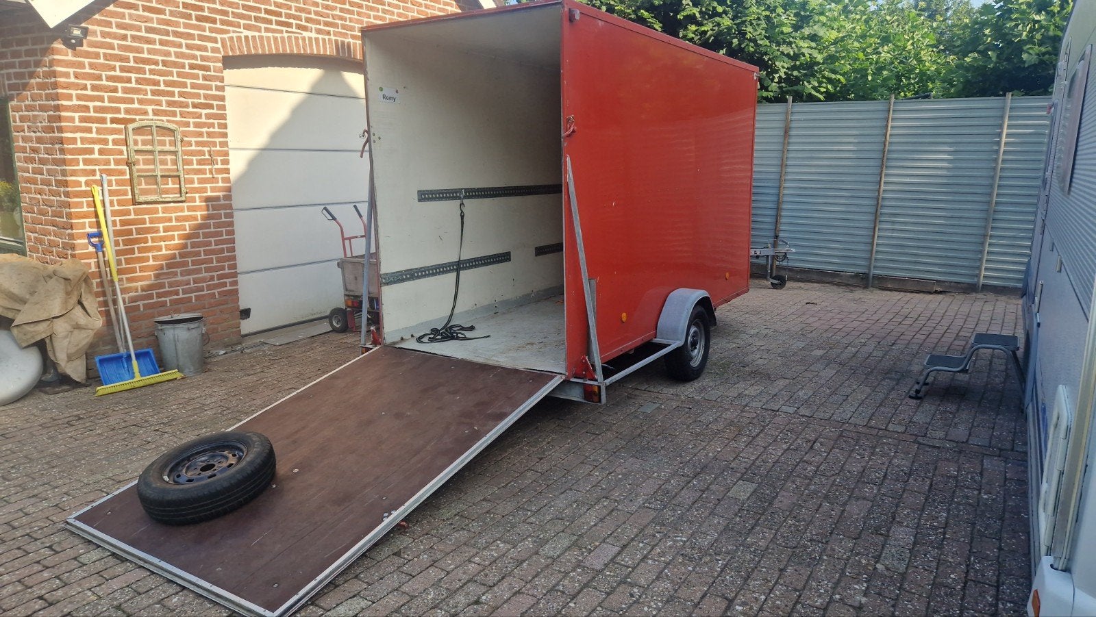 gesloten aanhangwagen, Auto diversen, Aanhangers en Bagagewagens, Ophalen