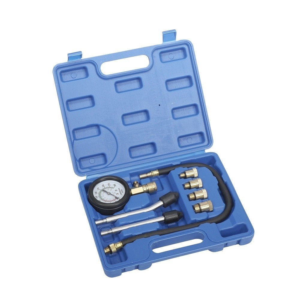 Compressie tester set benzine 8 delig, Auto diversen, Verzenden