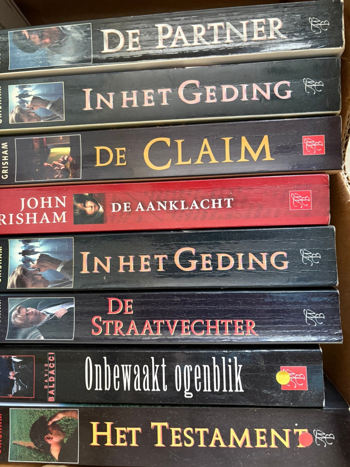 6 John Grisham boeken en 1 david Baldacci, Boeken, Detectives, Ophalen of Verzenden, Gelezen
