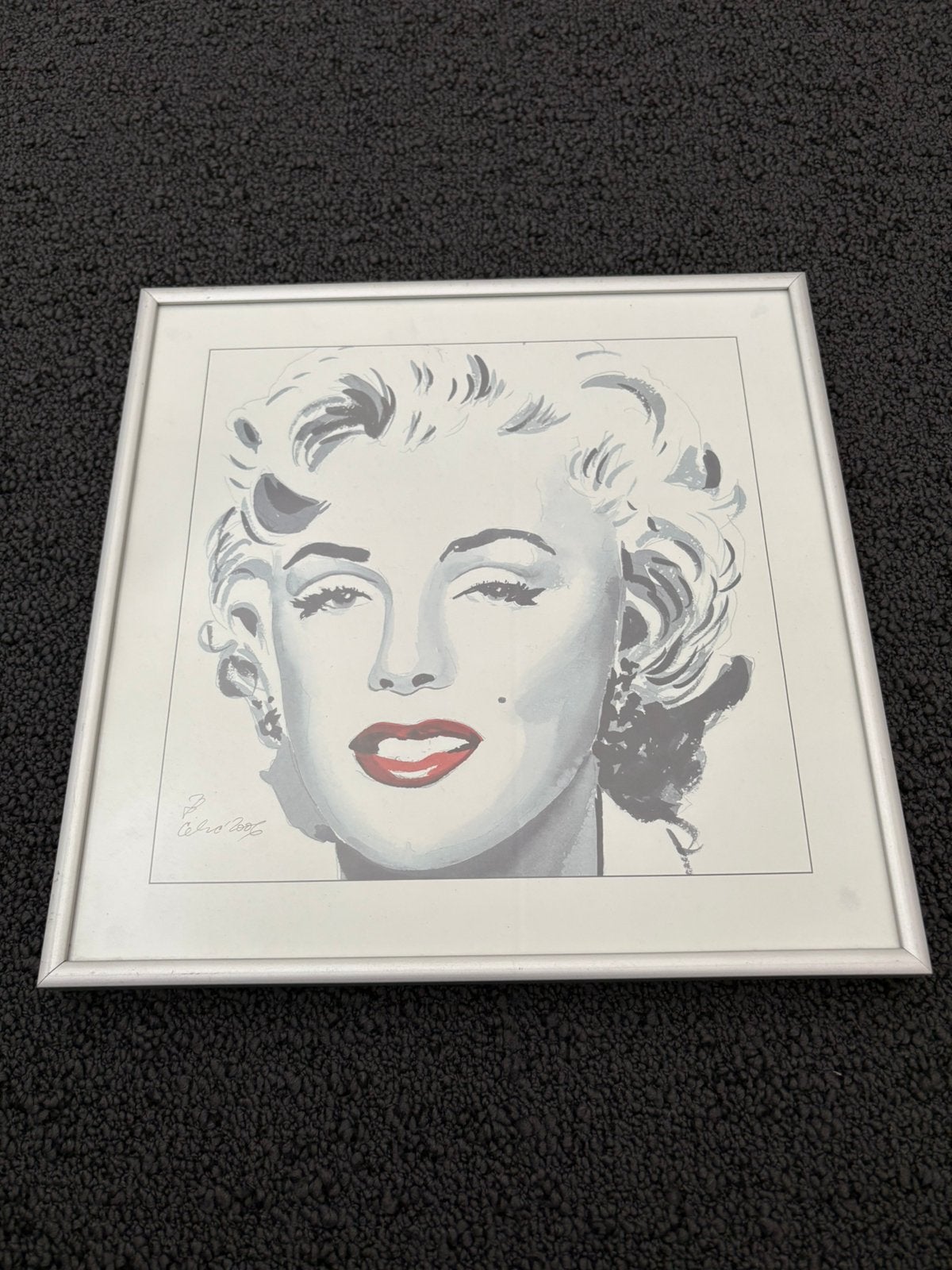Mooi Marilyn Monroe portret, Antiek en Kunst, Ophalen of Verzenden