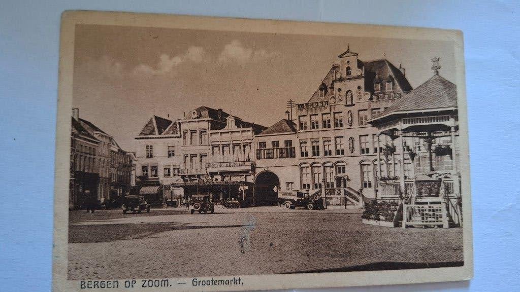 Bergen op Zoom, Verzenden, 1920 tot 1940, Gelopen, Overijssel