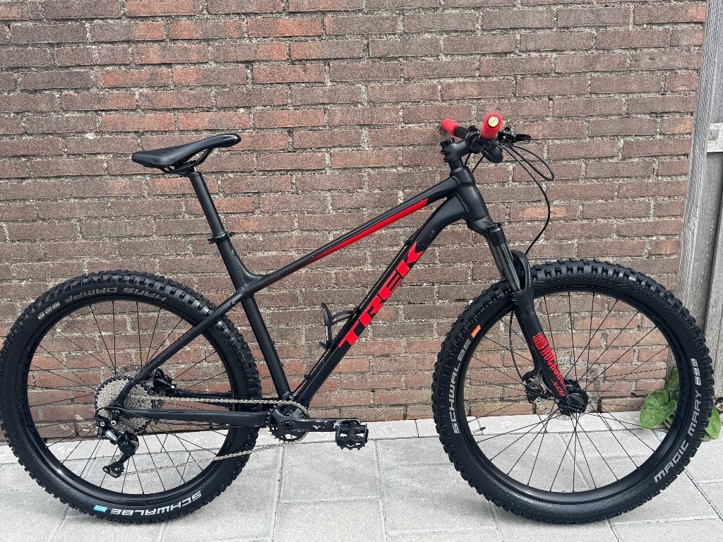 Mooie Trek Roscoe 7, maat L. Met Shimano deore groepset., Hardtail, Ophalen of Verzenden, Zo goed als nieuw, Schijfrem