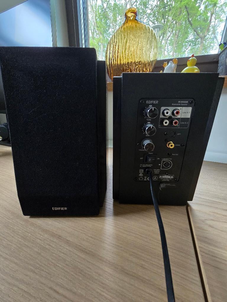 Edifier R1855DB actieve boekenplankspeakers - Bluetooth, Audio, Tv en Foto, Luidsprekers, Zo goed als nieuw, Minder dan 60 watt