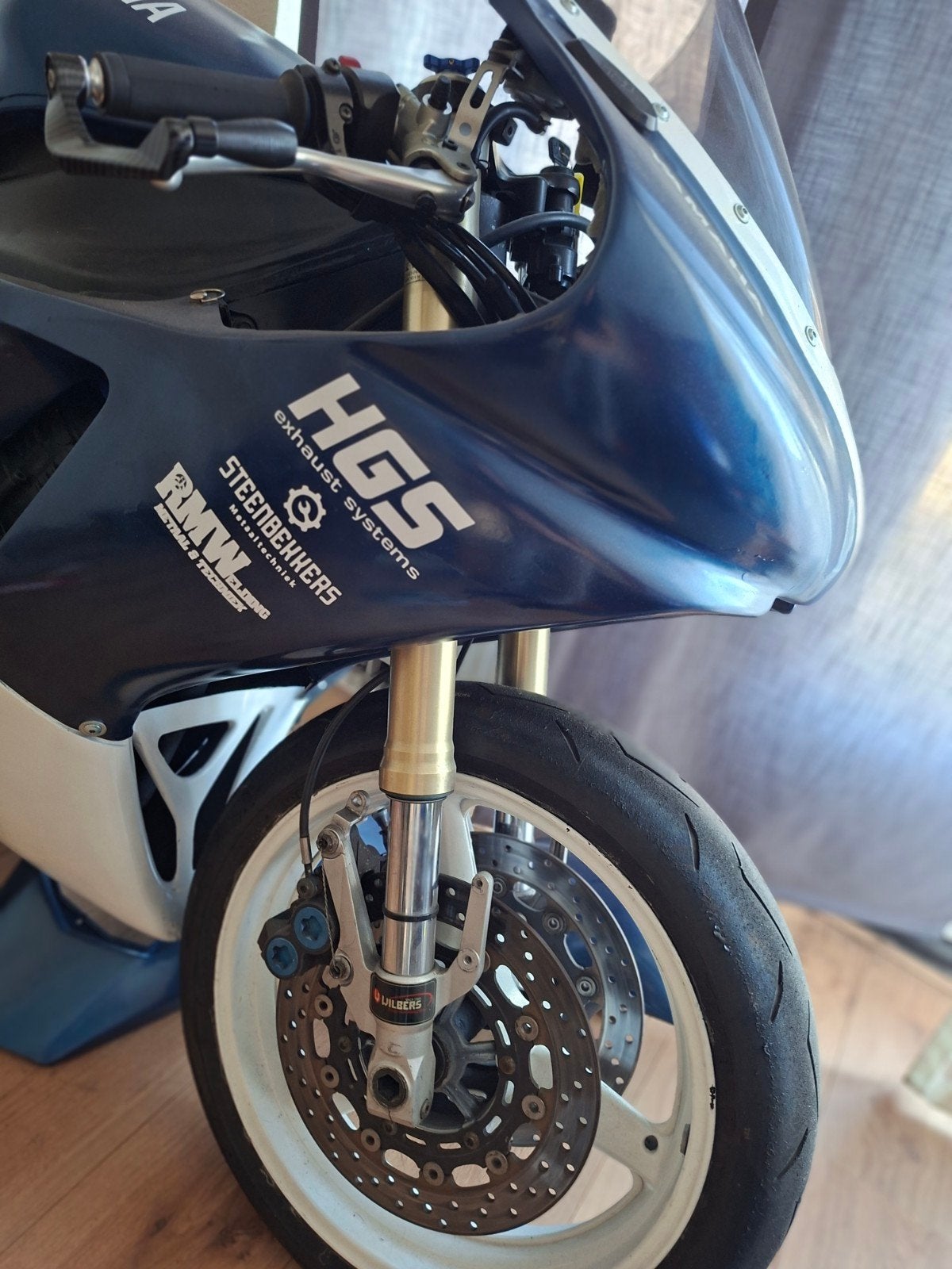 Yamaha R1 Wilbers Voorvork T-Stuk 2001 voorvorkpoten, Motoren, Ophalen