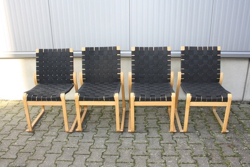 10 x Bruno Mathsson stoel | Deens design | stapelbaar, Huis en Inrichting, Ophalen, Hout, Gebruikt, Bruin