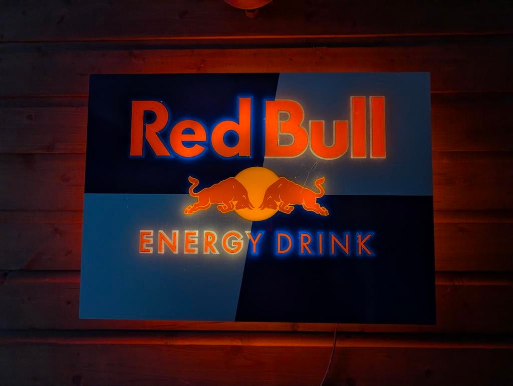 ​Red Bull LED Lichtbak Onmisbaar voor je Game Room of Bar, Ophalen, Nieuw
