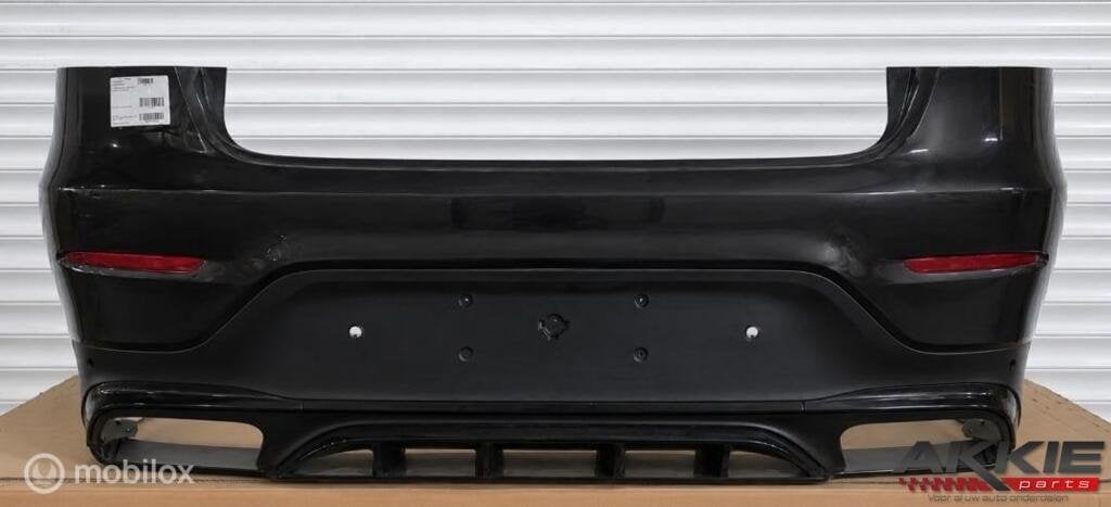 Mercedes glc 63 bumper achter earodynamika W253 a2538852525, Gebruikt, Ophalen of Verzenden, Achter, Bumper