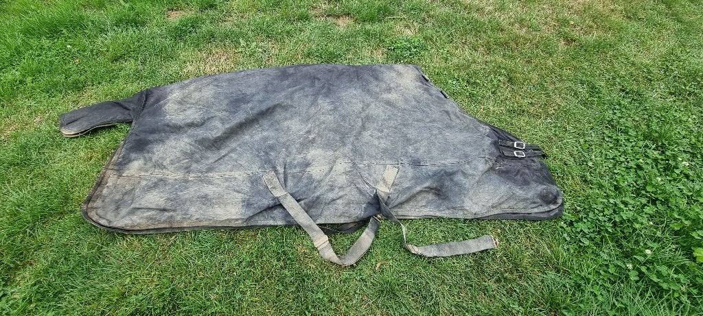 Dominick deken 100 grams, Dieren en Toebehoren, Paarden en Pony's | Dekens en Dekjes, 100 g, Gebruikt, Kruissingels, Ophalen of Verzenden