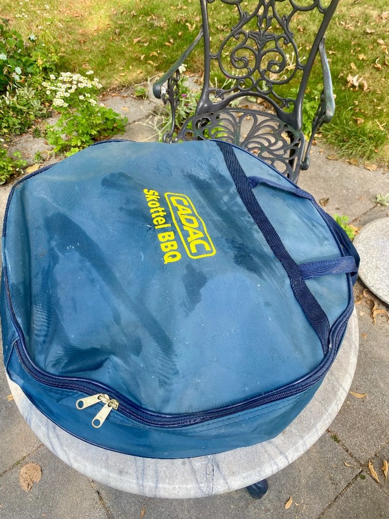 Cadac Skottelbraai BBQ met gasfles en accessoires, Ophalen, Gebruikt, Cadac